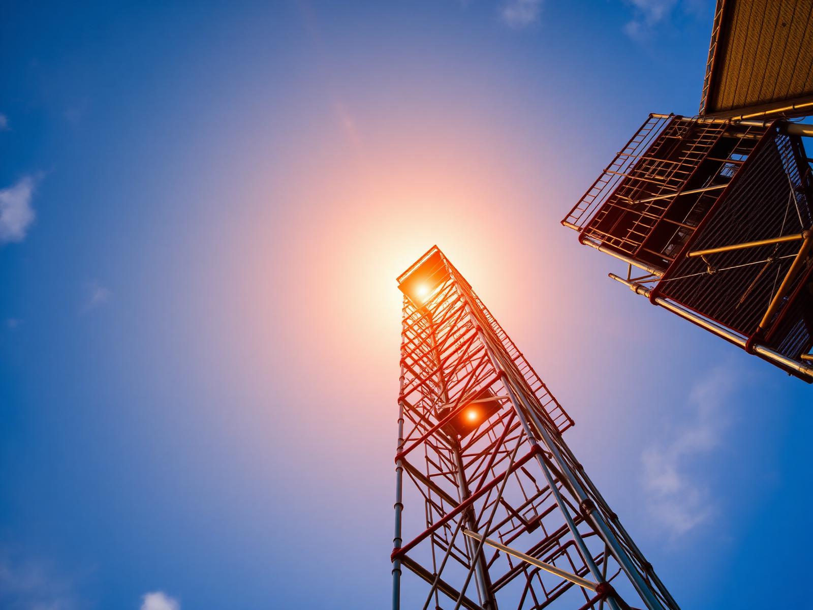 High-rise access tower, Dorset